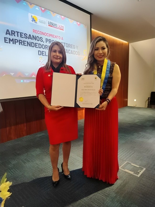 Ceremonia de entrega del reconocimiento